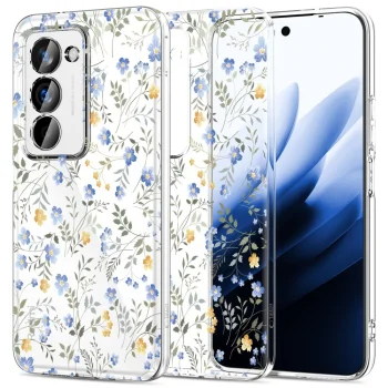 Tech-Protect FlexAir dėklas Xiaomi Redmi 15 4G / 5G, Daisies with Leaves