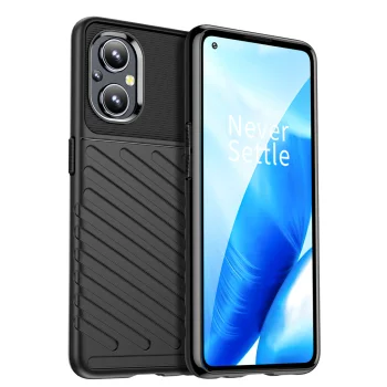 Lankstus šarvuotas dėklas Thunder Case telefonui OnePlus Nord N20 5G, juodas
