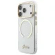 Guess IML Script Metal MagSafe clear case for iPhone 18 Pro / 17 Pro