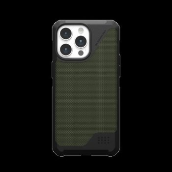 UAG Metropolis LT MagSafe dėklas iPhone 15 Pro Max telefonui, Kevlar Olive