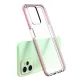 Telefono dėklas Spring Case skirtas Realme C35, 1 mm TPU su juodu rėmeliu