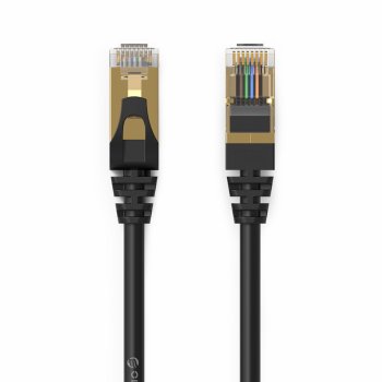 Orico PUG-C7 CAT7 10Gbps RJ45 Ethernet Network Cable, 5m, Black