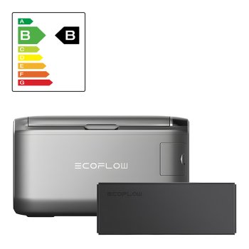 Nešiojamas šaldytuvas EcoFlow Glacier 35L su 298Wh baterija