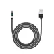Orico LDA2L USB-A į Lightning laidas 12W su LED ekranu 0.5m, juodas ir sidabrinis