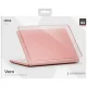 Apsauginis dėklas Uniq Vero, skirtas MacBook Neo, Translucent Pink