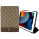 Guess atverčiamas dėklas iPad 10.2\" 4G Stripe Allover, rudas
