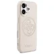 Guess Perforated 4G MagSafe dėklas, skirtas iPhone 17 - Rožinis