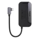 Baseus PadJoy 6in1 USB-C šakotuvas telefonui ir planšetei, tamsiai pilkas