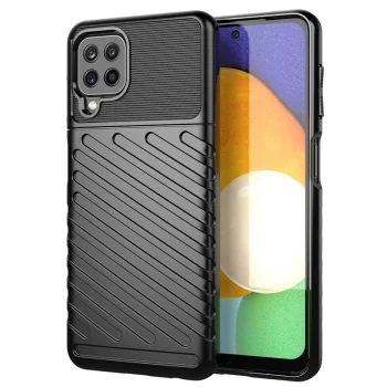 Dėklas Samsung Galaxy A22 4G Thunder Case TPU, juodas