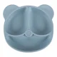 Silicone Tableware Set for Kids, 8 Pieces, Blue