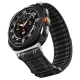 Spigen WBF0 dirželis laikrodžiui Samsung Galaxy Watch Ultra 47mm, juodas