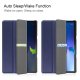 Trifold Stand dėklas Lenovo Tab M10 (3rd Gen) (TB-328FU), tamsiai mėlynas