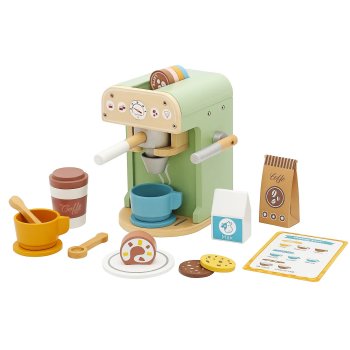 Gotel B70A Wooden Coffee Machine Play Set