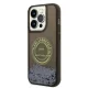 Karl Lagerfeld Liquid Glitter RSG dėklas, skirtas iPhone 14 Pro, juodas