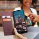 Samsung Galaxy A34 (SM-A346) CASEME Wallet Magnetic Leather Case Cover, Wine Red