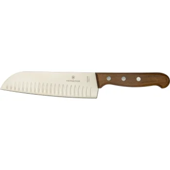 Victorinox Wood 17 cm Santoku knife with maple handle
