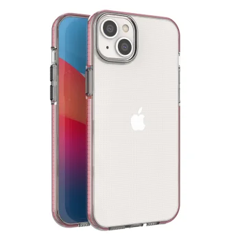 Phone Case for iPhone 14 Plus Spring Case, 1 mm, Light Pink