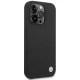 BMW Silicone Metal Logo dėklas iPhone 15 Pro Max 6.7\", juodas