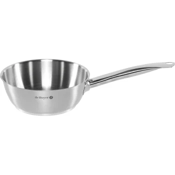 De Buyer PRIM'APPETY kūginis troškintuvas 20 cm, nerūdijančiojo plieno, sidabrinis