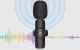 Belaidis prisegamas mikrofonas Puluz PU3150B Lightning, 2 vnt., juodas