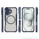 Silikoninis dėklas „Leading Series MagSafe“, skirtas iPhone 16, mėlynas