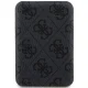 Guess 4G Leather Metal Logo MagSafe išorinė baterija 5000mAh 15W, juoda