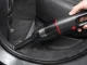 Belaidis rankinis automobilinis dulkių siurblys, akumuliatorinis, 4–6 kPa, USB-C, juodas