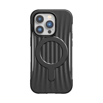 Raptic X-Doria Clutch Built dėklas iPhone 14 Pro Max su MagSafe, juodas
