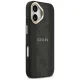Guess dėklas iPhone 17 HC MagSafe 4G PU Stripe juodas