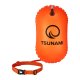 4Fizjo TSUNAMI Inflatable Swim Safety Buoy, Orange