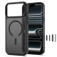 Tech-Protect Magmat Magsafe CC dėklas, skirtas iPhone 18 Pro Max / 17 Pro Max, Matte Black