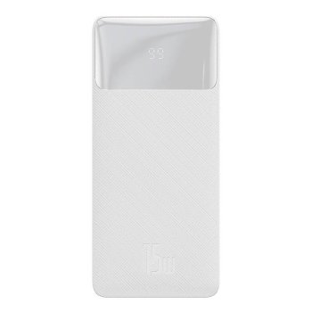 Išorinė baterija Baseus Bipow 30000mAh, 15W, balta