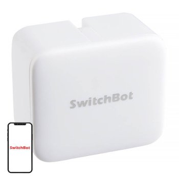 Belaidis mechaninis jungiklis SwitchBot S1, baltas