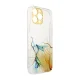 Dėklas Xiaomi Redmi Note 11, Marble Case, TPU, oranžinis marmuras