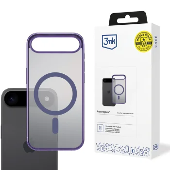Dėklas 3mk Frosty MagCase, skirtas iPhone 17 Air, violetinis