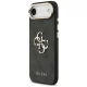 Guess 4G Big 4G Classic Logo dėklas telefonui iPhone Air, juodas ir auksinis
