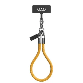 Audi Universal Phone Lanyard 28cm x 8mm - Yellow