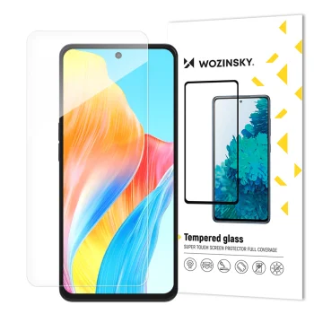 Wozinsky grūdintas apsauginis stiklas telefonui Oppo A98 5G, 9H, skaidrus
