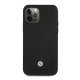 BMW dėklas iPhone 12 Pro Max telefonui, Perforate, juodas