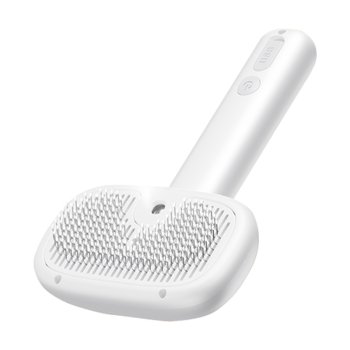 Steam Pet Grooming Brush Rojeco RZSTX-02 IPX7 White