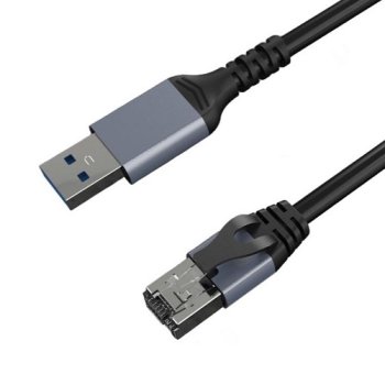 USB 3.0 to RJ45 Gigabit Ethernet Adapter Cable CAT6 UTP 5m