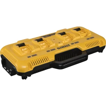 Akumuliatorių įkroviklis DeWalt DCB104-QW su 4 lizdais