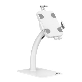 Maclean MC-468W stalinis planšetinio kompiuterio stovas su užraktu, 7.9"-11", baltas