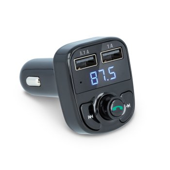 Forever TR-330 Bluetooth FM moduliatorius ir automobilinis įkroviklis, juodas