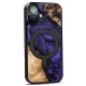 Bewood Unique Case for iPhone 16 - Violet with MagSafe