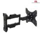 Maclean MC-742 TV ir monitoriaus sieninis laikiklis 13-55\", 30kg, juodas