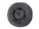 Plush Bed for Dogs and Cats, Dark Grey, 100 cm