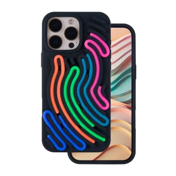 TFO DIY Snake dėklas telefonui iPhone 16 Pro 6.3", juodas