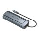 USB šakotuvas Blitzwolf BW-Neo TH13 6-in-1, sidabrinis