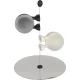 Druskos ir pipirų indelių rinkinys Alessi Lilliput ASG02 BW, juodas / baltas